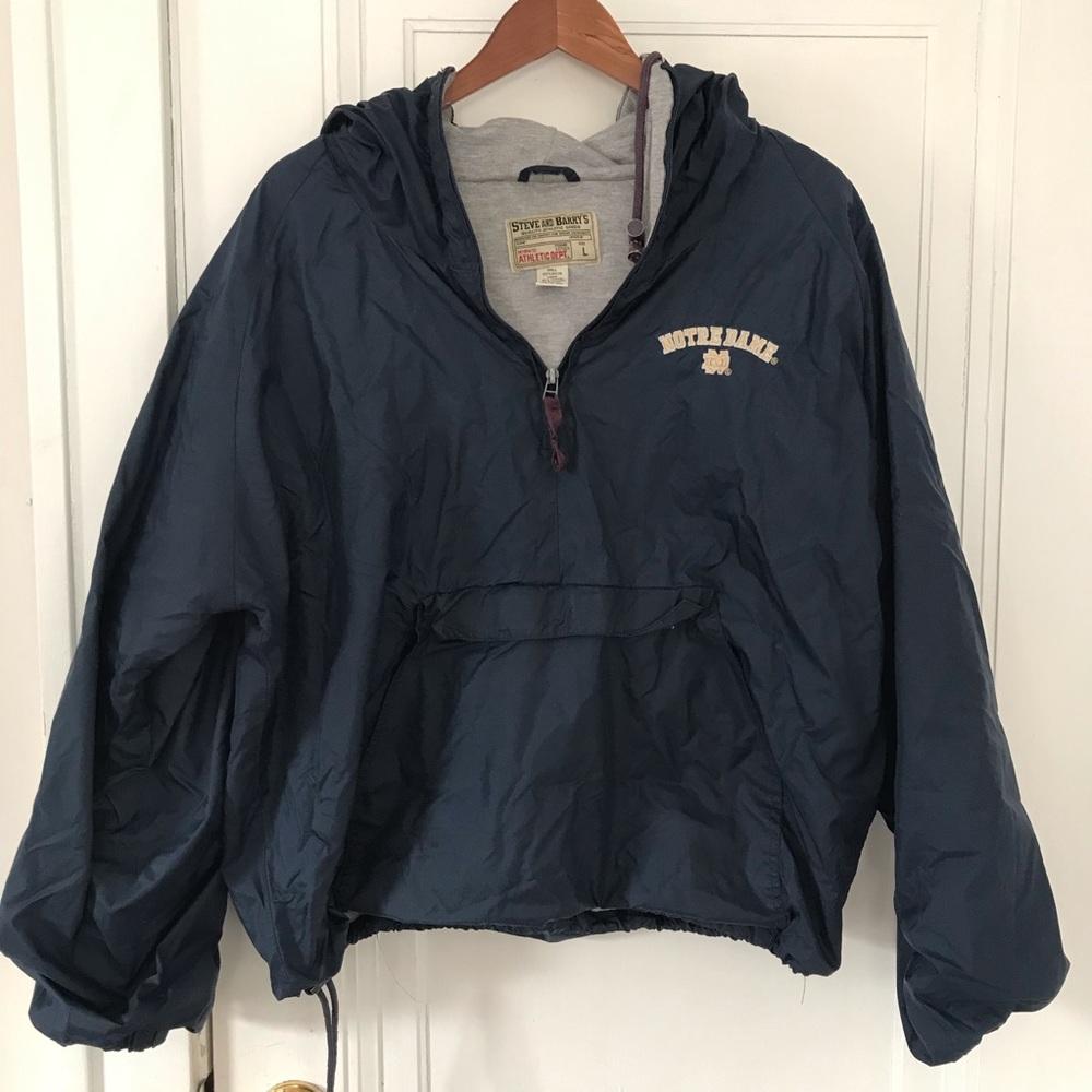 Vintage Notre Dame Running Jacket